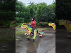 Dinosaur ride t-rex tricycle